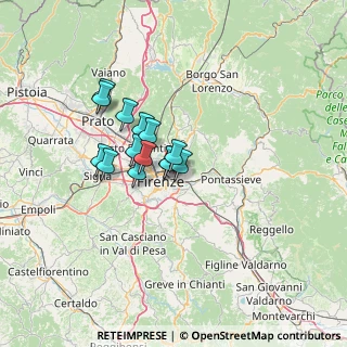 Mappa Via Agostino Bertani, 50137 Firenze FI, Italia (9.40214)