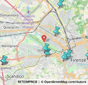 Mappa Viale Florence Nightingale, 50144 Firenze FI, Italia (3.06091)