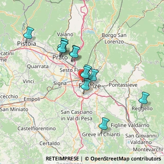 Mappa Viale Florence Nightingale, 50144 Firenze FI, Italia (12.89167)