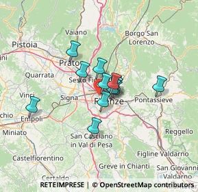 Mappa Viale Florence Nightingale, 50144 Firenze FI, Italia (8.78667)