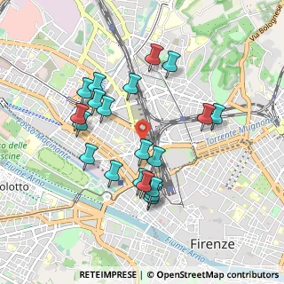 Mappa Via Francesco Landini, 50144 Firenze FI, Italia (0.9105)