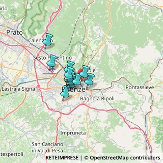 Mappa Via Ottavio Fabrizio Mossotti, 50131 Firenze FI, Italia (4.04167)