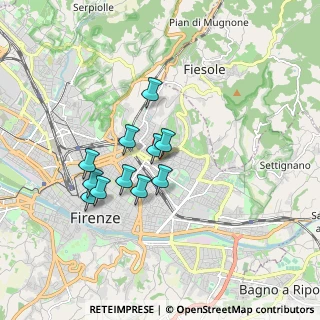 Mappa Via Ottavio Fabrizio Mossotti, 50131 Firenze FI, Italia (1.44636)