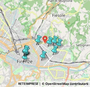 Mappa Via Ottavio Fabrizio Mossotti, 50131 Firenze FI, Italia (1.55182)
