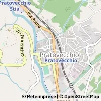 Mapa Pratovecchio Stia