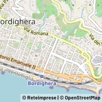 Map Bordighera