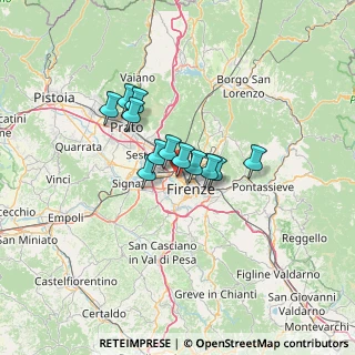 Mappa Via Niccolò Paganini, 50127 Firenze FI, Italia (8.86083)