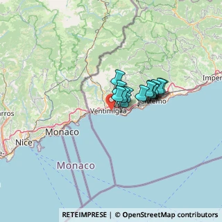 Mappa Via Sottoconvento, 18039 Ventimiglia IM, Italia (8.44214)