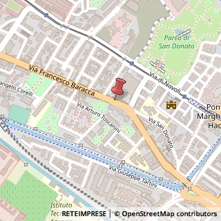 Mappa Via Francesco Baracca, 16, 50127 Firenze, Firenze (Toscana)