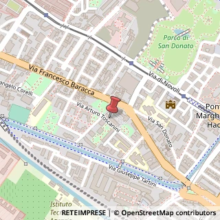 Mappa Via Arturo Toscanini, 30, 50127 Firenze, Firenze (Toscana)