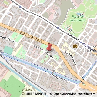 Mappa Via Arturo Toscanini, 28/30, 50127 Firenze, Firenze (Toscana)