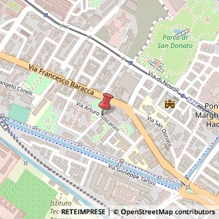 Mappa Via Arturo Toscanini, 42, 50127 Firenze, Firenze (Toscana)
