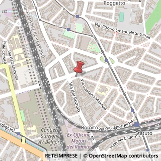 Mappa Piazza Bernardo Tanucci, 19, 50134 Firenze, Firenze (Toscana)