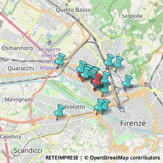 Mappa Via Arturo Toscanini, 50127 Firenze FI, Italia (1.21529)