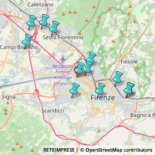 Mappa Via Mario Castelnuovo Tedesco, 50127 Firenze FI, Italia (4.30583)