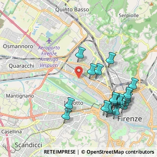 Mappa Via Mario Castelnuovo Tedesco, 50127 Firenze FI, Italia (2.426)