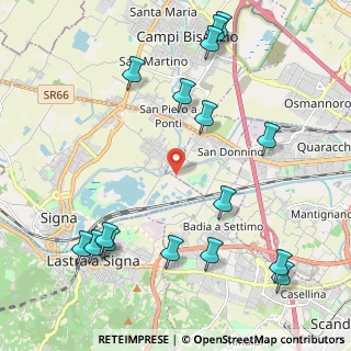 Mappa Via dei Bassi, 50058 San Mauro FI, Italia (2.70188)