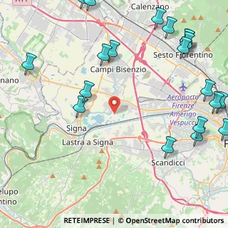 Mappa Via dei Bassi, 50058 San Mauro FI, Italia (6.4735)