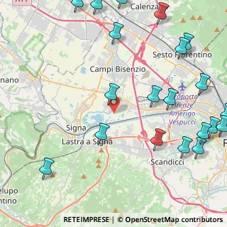 Mappa Via dei Bassi, 50058 San Mauro FI, Italia (6.276)