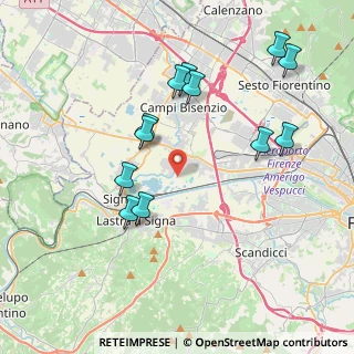Mappa Via dei Bassi, 50058 San Mauro FI, Italia (4.13417)