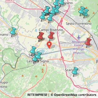 Mappa Via dei Bassi, 50058 San Mauro FI, Italia (5.391)