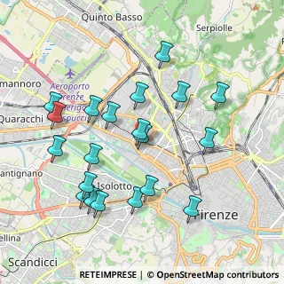 Mappa Via Luca Marenzio, 50127 Firenze FI, Italia (2.0725)