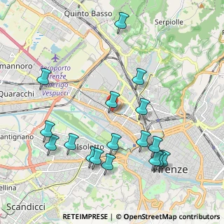 Mappa Via Luca Marenzio, 50127 Firenze FI, Italia (2.30941)