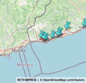 Mappa Via San Rocco, 18019 Vallecrosia IM, Italia (24.8375)