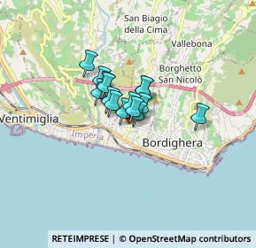 Mappa Via San Rocco, 18019 Vallecrosia IM, Italia (0.84333)