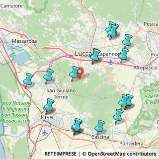 Mappa Strada Comunale di Caselli, 55012 Capannori LU, Italia (10.3185)