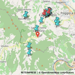 Mappa Via Montalbano, 59015 Capraia e limite FI, Italia (2.479)