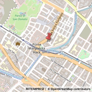 Mappa Via F. Balducci Pegolotti, 15, 50127 Firenze, Firenze (Toscana)