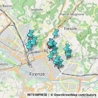 Mappa Via del Ponte alle Riffe, 50133 Firenze FI, Italia (1.341)