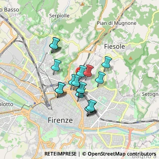 Mappa Via del Ponte alle Riffe, 50133 Firenze FI, Italia (1.441)