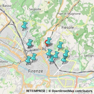 Mappa Via del Ponte alle Riffe, 50133 Firenze FI, Italia (1.705)