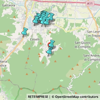 Mappa Via Vecchia di Vorno, 55012 Capannori LU, Italia (2.29)