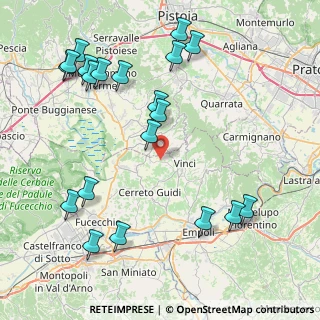 Mappa Via di S. Pantaleo, 50059 Vinci FI, Italia (10.281)