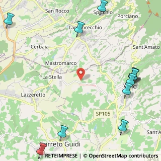 Mappa Via di S. Pantaleo, 50059 Vinci FI, Italia (3.3)
