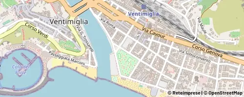 Mappa Ventimiglia