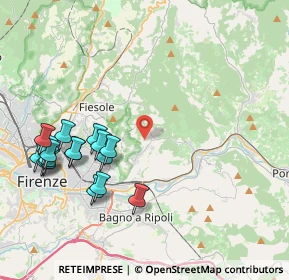 Mappa Via della Pastorella, 50135 Firenze FI, Italia (4.71765)