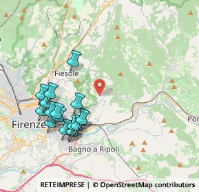 Mappa Via della Pastorella, 50135 Firenze FI, Italia (4.18412)