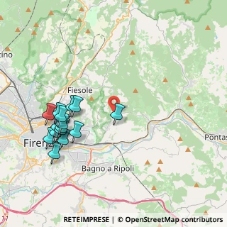 Mappa Via della Pastorella, 50135 Firenze FI, Italia (4.51333)
