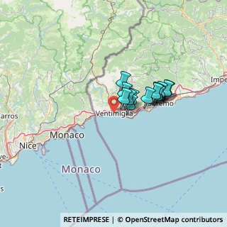 Mappa Passaggio Guglielmo Marconi, 18039 Ventimiglia IM, Italia (9.29786)