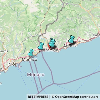 Mappa Passeggiata Marconi, 18039 Ventimiglia IM, Italia (8.2825)