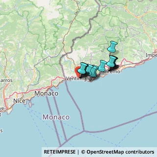 Mappa Passaggio Guglielmo Marconi, 18039 Ventimiglia IM, Italia (7.97882)