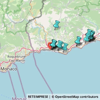 Mappa Passaggio Guglielmo Marconi, 18039 Ventimiglia IM, Italia (8.254)