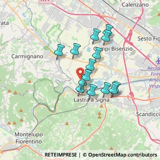 Mappa Via Pio la Torre, 50058 Signa FI, Italia (2.91429)