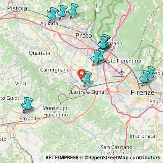 Mappa Via Massimiliano Kolbe, 50058 Signa FI, Italia (9.92786)