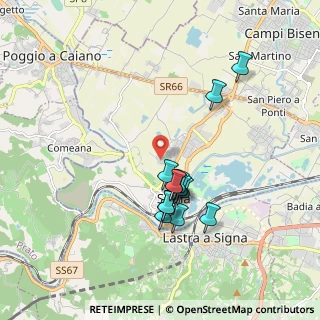 Mappa Via Pio la Torre, 50058 Signa FI, Italia (1.68231)