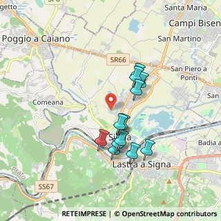 Mappa Via Massimiliano Kolbe, 50058 Signa FI, Italia (1.5725)